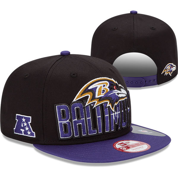 Baltimore Ravens NFL Snapback Hat SD5